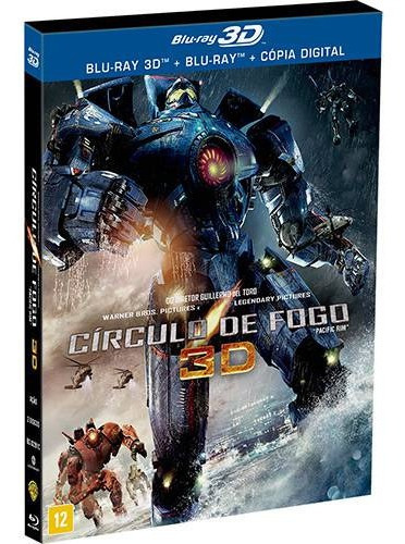 Circulo De Fogo [blu-ray+blu-ray 3d] Lacrado Original 