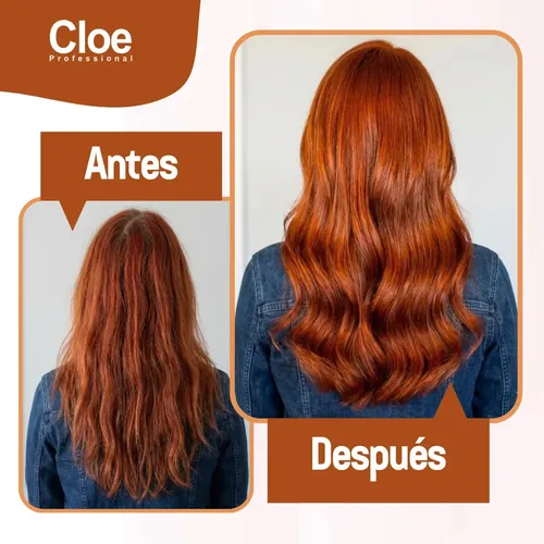 Máscara Cloe Professional Ooh My Color Matizadora Cobrizo 270g