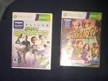 Comprar Kinect Sports + Kinect Adventures Xbox360 (2×1)