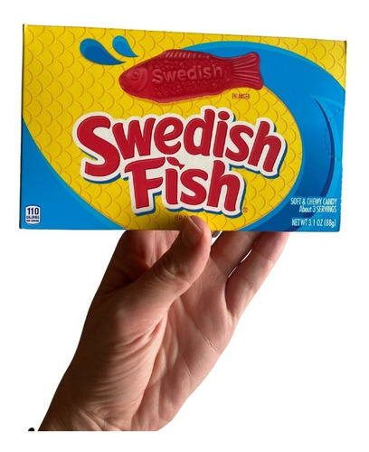 Swedish Fish Dulces Americanos Cajita Originales