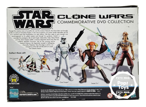 Hasbro Star Wars Clone Wars Commemorative Dvd Collection V1