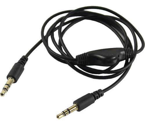 Cable De Control De Volumen Para Auriculares De 3,5 Mm, 2 Un