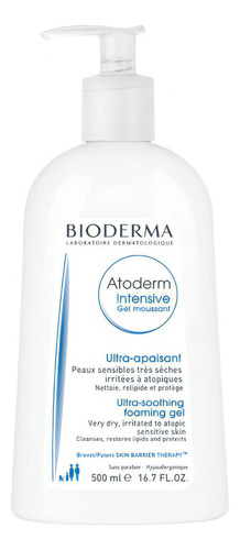 Atoderm Intensive Gel Moussant 500ml Bioderma Momento De Aplicación Día/noche Tipo De Piel Pieles Muy Secas Y Atópicas