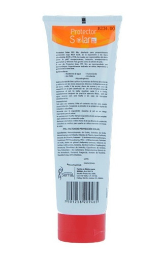 Protector Solar Facial Y Corporal 50 Fps Uva/uvb Serral 125g