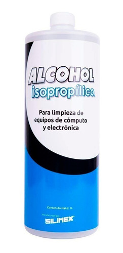 Alcohol Isopropílico Envase De 1 Lt Silimex