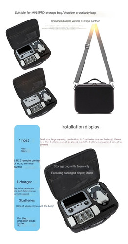 Para Dji Dji Mini 4 Pro Bolsa De Almacenamiento Drone Bolsa