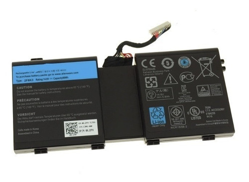 Bateria Para Dell Alienware M18x M17x 17x 18x R3 R5 2f8k3