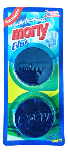 Doblepack Pastilla Azul Desinfectante Para Baño Wc (3 Pzs)