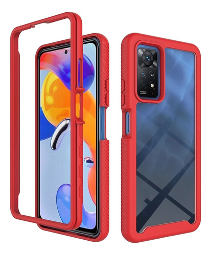 Funda Pc+tpu Para Xiaomi Redmi Note 11 Pro Global A