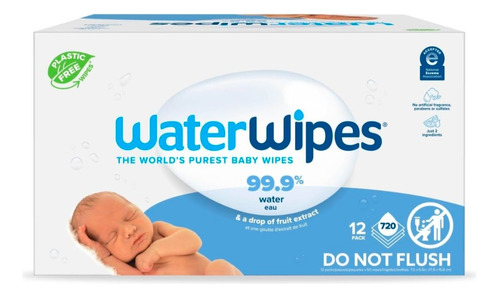 Toallitas Húmeda Waterwipes 720 - Unidad a $500