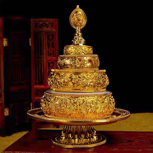 Oferta Budista Tibetana, Prato De Mandala, Coleção De