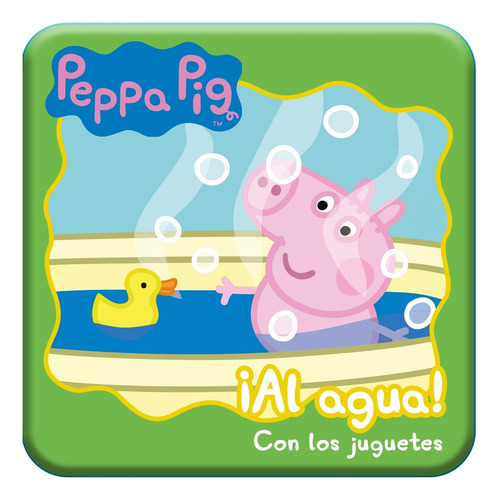 ¡al Agua! Con Los Juguetes Peppa Pig, De Editorial Guadal S.a. Editorial El Gato De Hojalata, Tapa Blanda, Edición 1 En Español