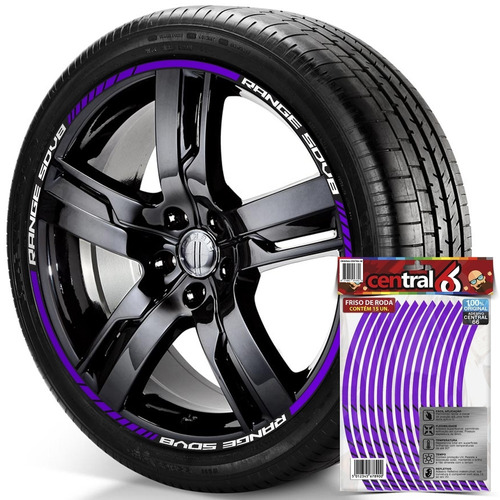 Friso De Roda Premium Land Rover Range Sdv8 Roxo