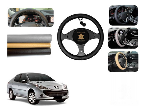 Funda Cubre Volante Cuero Peugeot 207 Seda 2008 A 2014