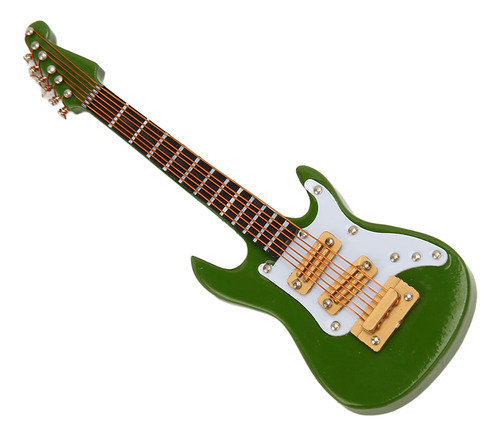 Modelo Decorativo De Guitarra Eléctrica En Miniatura, Exquis