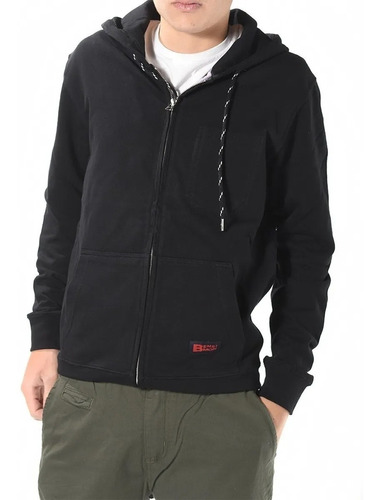 Campera Hombre Algodon Bensimon Canguro Los Angeles Premium