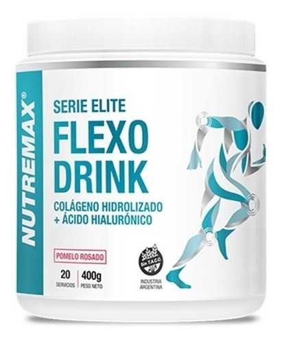 Colágeno Hidrolizado  Acido Hialuronico Nutremax Flexo Drink