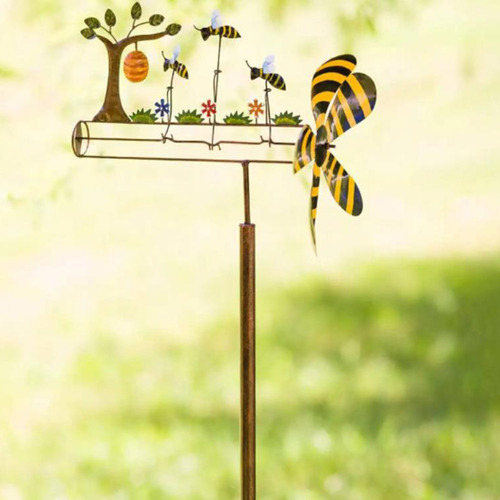 Moinhos De Vento Little Bee, Pátio, Decoração De Jardim, Moi