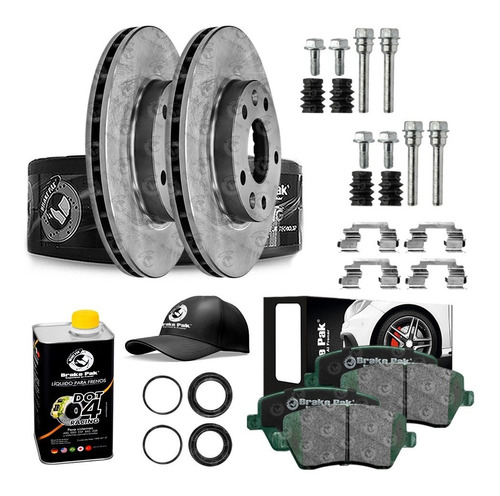 Kit De Freno De Disco Brakepak Renault Duster 1.6