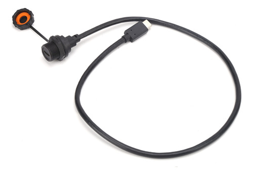 Conector Tipo C Resistente Al Agua, Cable Hembra Ip67 Tipo C