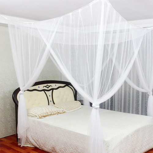 2 Piezas Eu Corner Post Hanging Bed Canopy Single Beds