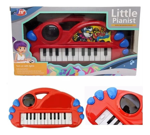 Piano Organeta Musical Bebes Niños Juguete Educat + Baterias