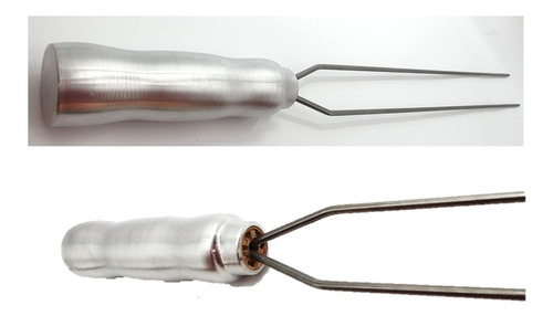 Espetos Para Churrasco Inox Duplo/espada Lamina 44cm Ou 54cm