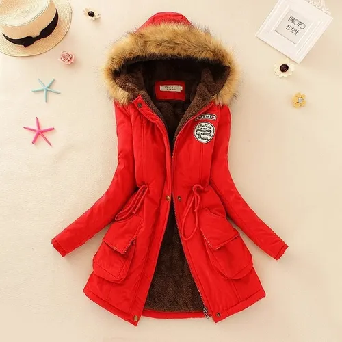 Cazadora de top colores con gorro