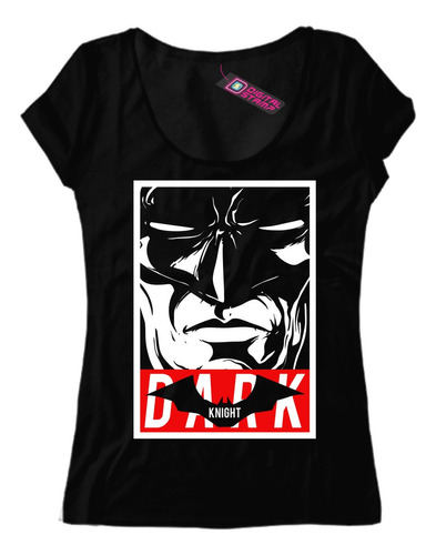 Remera Mujer Batman Dark Knight T23 Dtg Premium