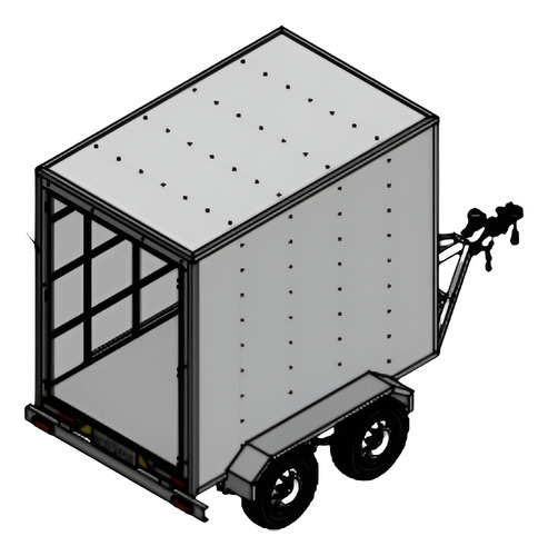 Guia Construção Trailer Carretinha/reboque Trucada Baú