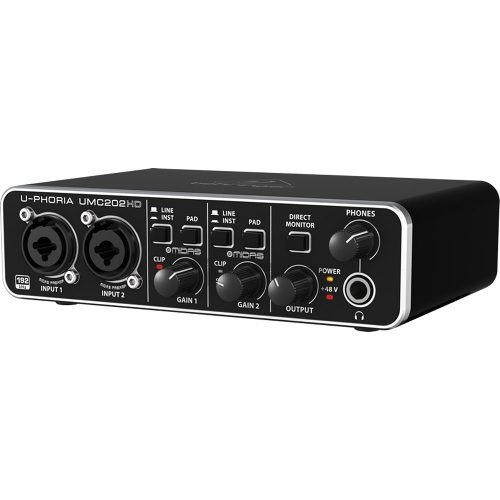 Behringer Umc202hd Interface Umc 202 Hd Preamp Midas