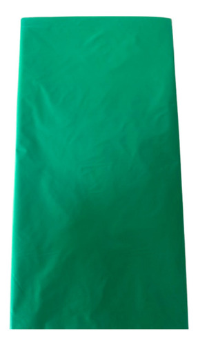 Mantel Rectangular Plastico 137x183 Para Fiesta Glam! Color Verde