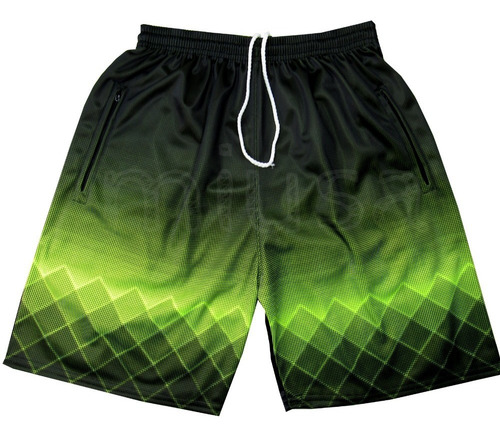 Imagem 9 de 10 de Kit 5 Bermuda Masculina Praia Zíper Fitness Academia Esporte