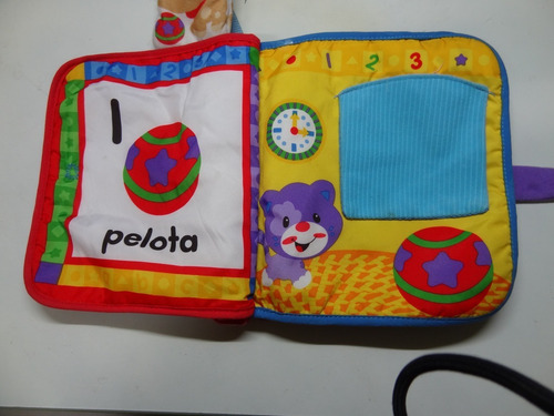 Libro Didáctico De Aprendizaje De Tela Fisher Price Musical (Usado)