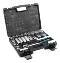 Comprar Kit Chave Catraca Soquetes 1\u002F2 10 A 32mm Aço 41 Pçs Stels