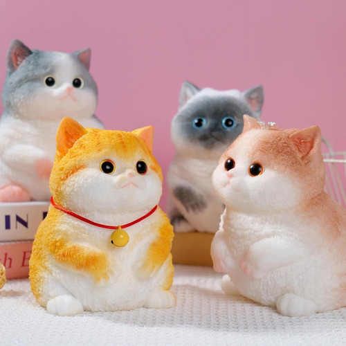 2025 - Juguete Antiestres Gatito Squishy Pegajoso