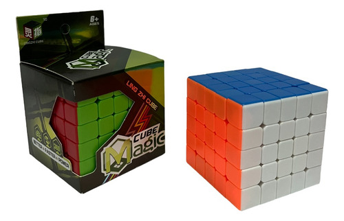 Cubo Magico 5x5 Opaco Lzc Magic Cube No Rubik Juguete Estructura