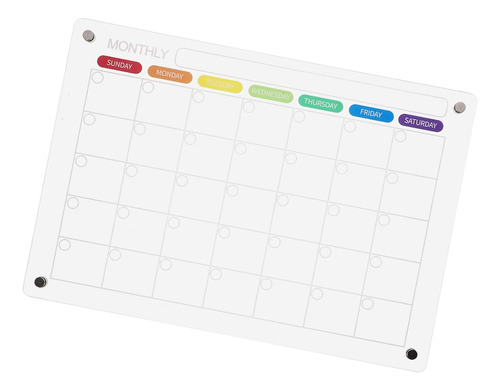 Nolitoy Refrigerator Fridge Calendar Dry Erase Magnetic Plan