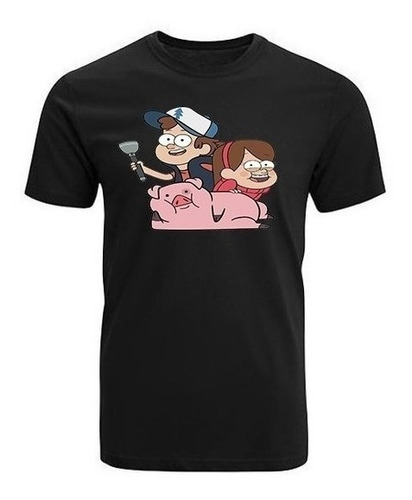 Polera Gravity Falls Mabel Dipper Waddles Serie Unisex 