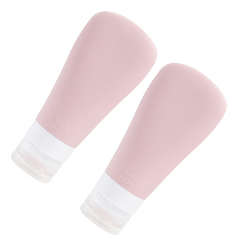 Botellas De Almacenamiento De Silicona Portátiles De 2 Pieza