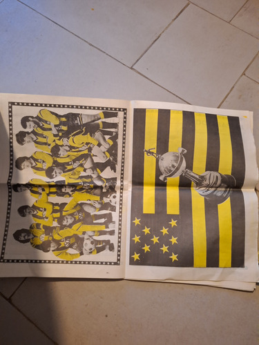 Antigua Revista Y Diario De Peñarol. La Voz Peñarolense (Usado)