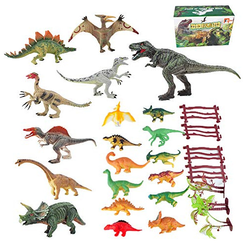 Juguetes De Figuras De Dinosaurios Niños, Juego De Din...