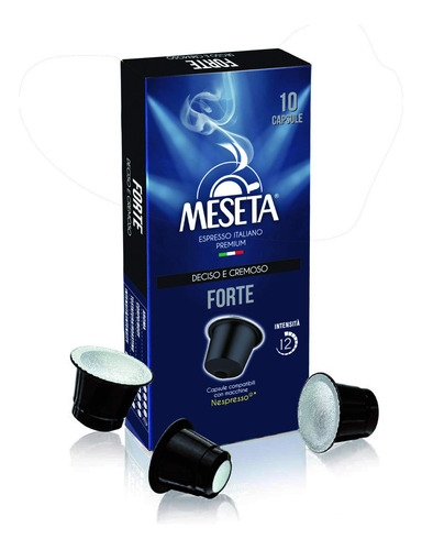 100 Capsulas Meseta Forte Nespresso Compatibles (linea Origi