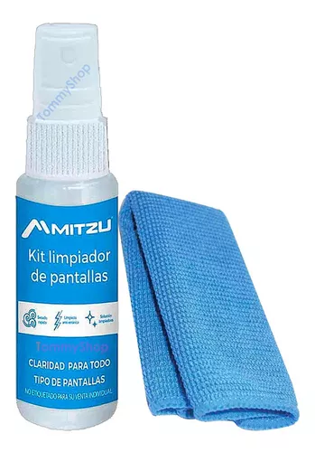 Kit Limpiador Para Pantallas Paño Liquido Y Cepillo Mcl-6004