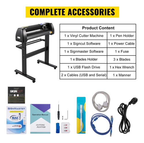 Cortador Vinil Plotter Profesional 78cm Letrero