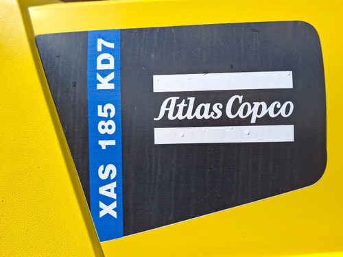Compresor Portatil Atlas Copco Xas-185 2017