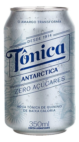 Água Tônica Antarctica Zero 350ml