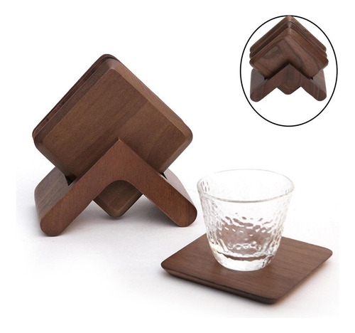 Shaoke Posavasos Con Soporte For De , Posavasos De Granja,