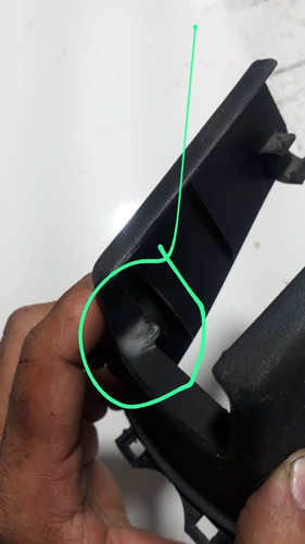 Acabamento Trilho Do Banco Honda Civic L. E. 2014 C/detalhe (Usado)