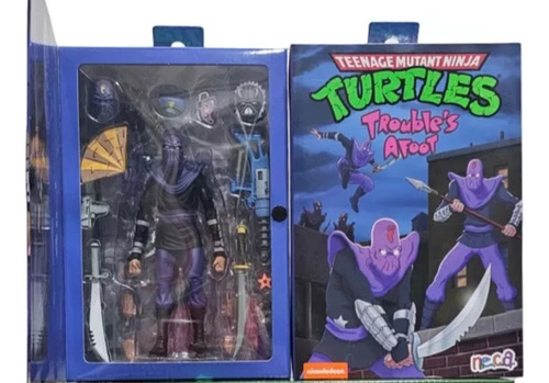 Neca Tmnt - Foot Soldier Deluxe (pack 2 Piezas)